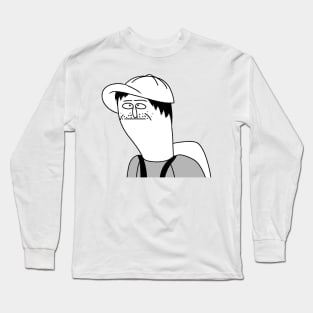 Student Man Long Sleeve T-Shirt